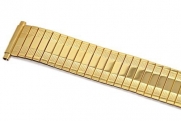 SPEIDEL 18-22MM EXTRA LONG GOLD TWIST O FLEX EXPANSION STRAP WATCH BAND