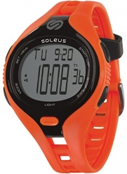 Soleus Men's SR018-801 Dash Large Digital Display Quartz Orange Watch