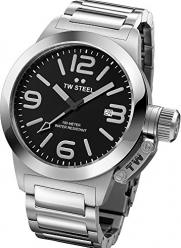 TW Steel Quartz Stainless Steel Black Dial Women's Watch - TW300