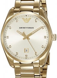 Emporio Armani Women's AR6064 Classic Analog Display Analog Quartz Gold Watch