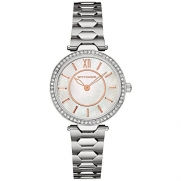 Wittnauer WN4019 Women's Stainless Steel Silver Bracelet Pearl Dial Watch
