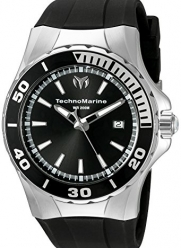 Technomarine Men's TM-215054 Sea Manta Analog Display Swiss Quartz Black Watch