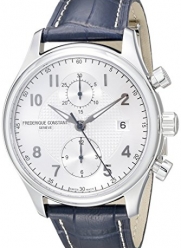 Frederique Constant Men's FC393RM5B6 Run About Stainless Steel Watch with Blue Leather Band