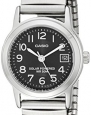 Casio Women's LTP-S100E-1BVCF Easy-To-Read Solar Stainless Steel Watch