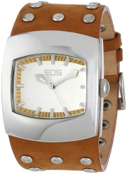 EOS New York Unisex 47LTAN Helix Tan Leather Strap Watch