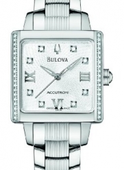 Accutron by Bulova Masella Stainless Steel and Diamond Ladies Watch 63R103