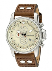 Tommy Bahama Men's 10018324 Paradise Pilot Analog Display Brown Chronograph Watch