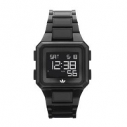 Adidas Black Digital Gents 5 ATM Date Alarm Lap Plastic Strap Watch ADH4501