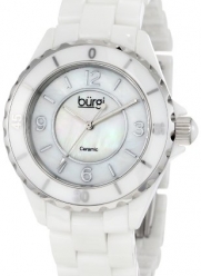 Burgi Women's BU57WT Ceramic Quartz Bracelet Watch
