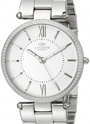 Oniss Paris Women's ON6021N-LWT Stupendo Collection Analog Display Swiss Quartz White Watch