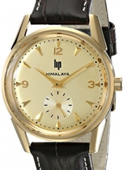 Lip Unisex 1873012 Himalaya Analog Display Swiss Quartz Brown Watch