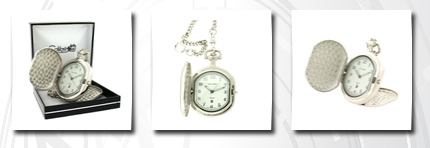 Colibri pocket watch hunting case with chain model #