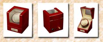 Diplomat cherry wood single watch winder