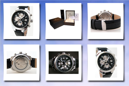 Eric Edelhausen , 'ganymede' men's automatic watch with full calendar