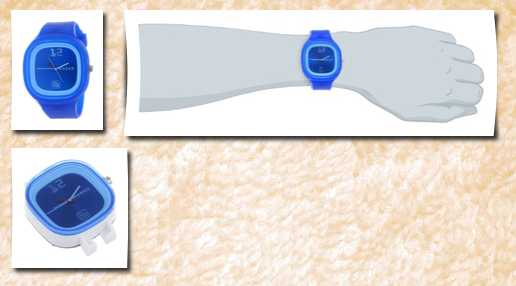 RADAR Watches unisex the agent interchangeable silicone analog watch